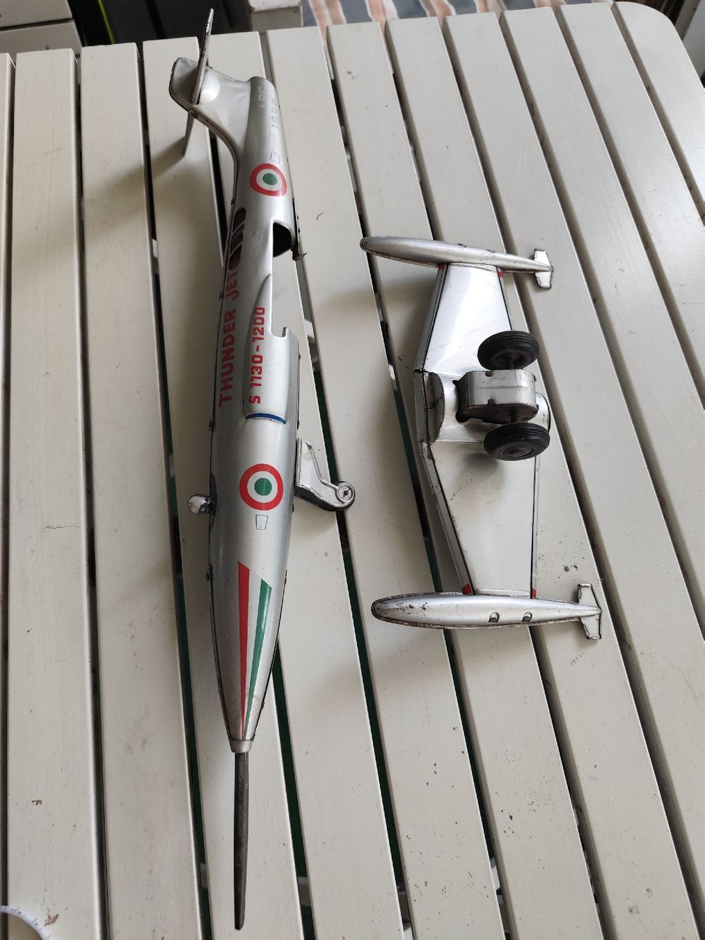 Kit di modellismo & Modellini statici: uralter Blech THUNDER JET S1130-1200 – Usato da minusio venduto da bierbrauer 3