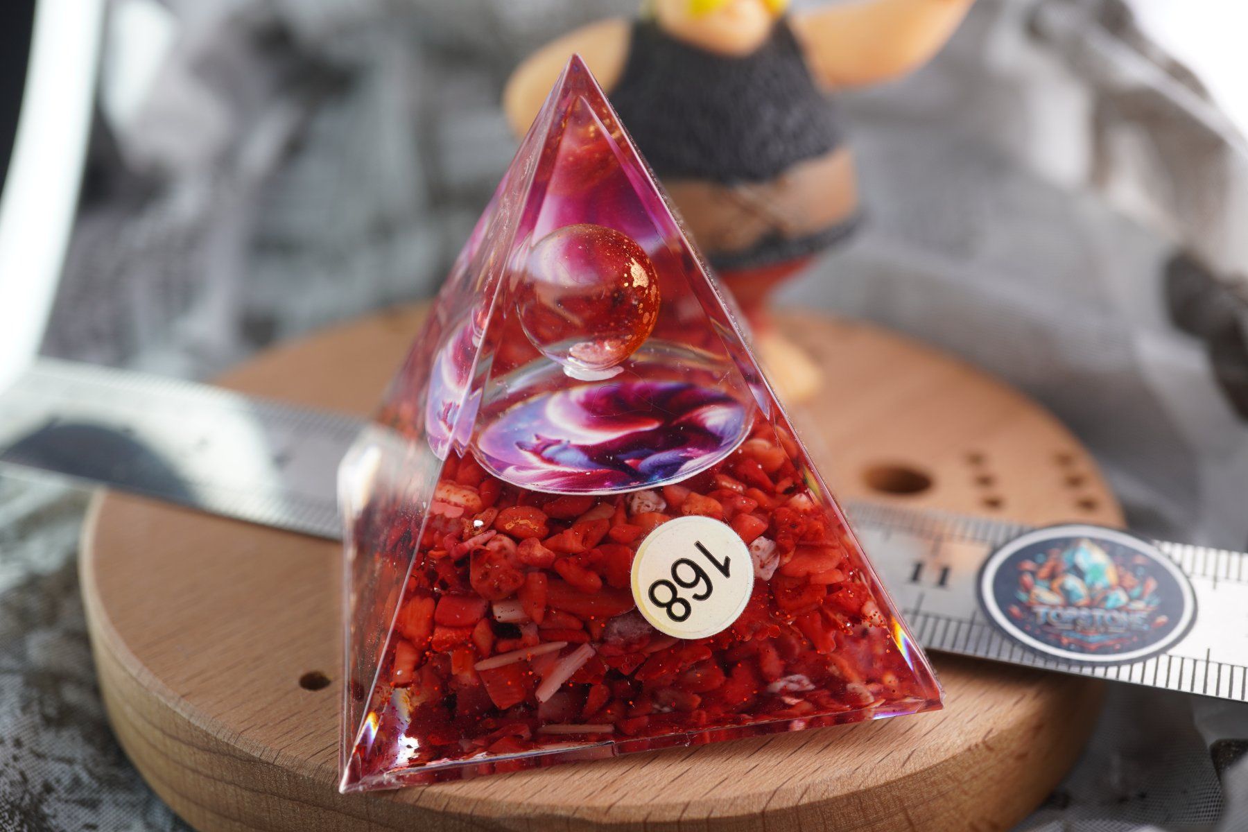Mineralien & Heilsteine: Orgonit Pyramide Roter Fuchs   Ab 1.-  Rausverkauf – Neu und originalverpackt aus Eschenbach SG von topstone 4