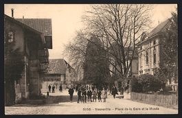 Neuveville, Place de la Gare et le Mus