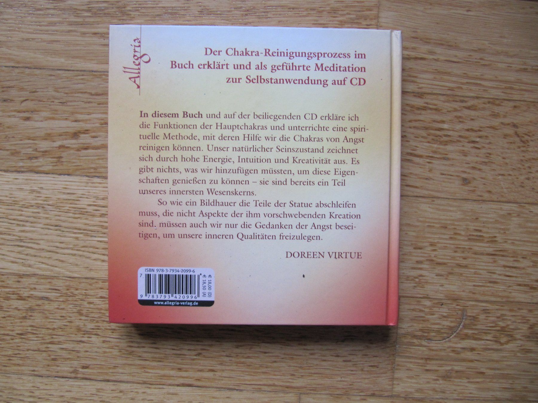 Libri: Chakra Clearing / Doreen Virtue - ChakraReinigung – Usato da Würenlos venduto da AustralisZ 3