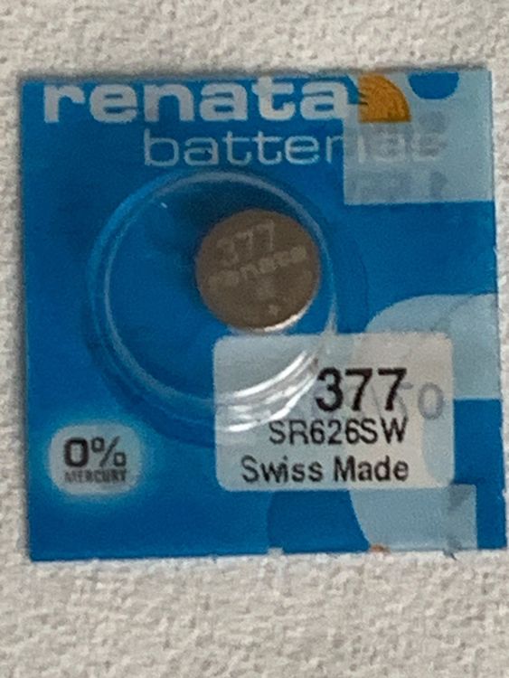 Uhren Batterie 377 | Kaufen auf Ricardo