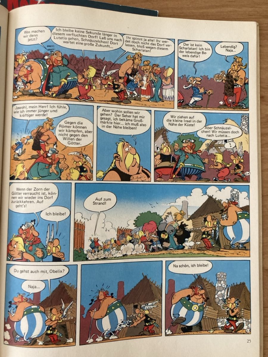 Fumetti: Asterix Comic Bände: Cubitus, Gallien, Seher – Usato da Schüpfheim venduto da Seerose80 1