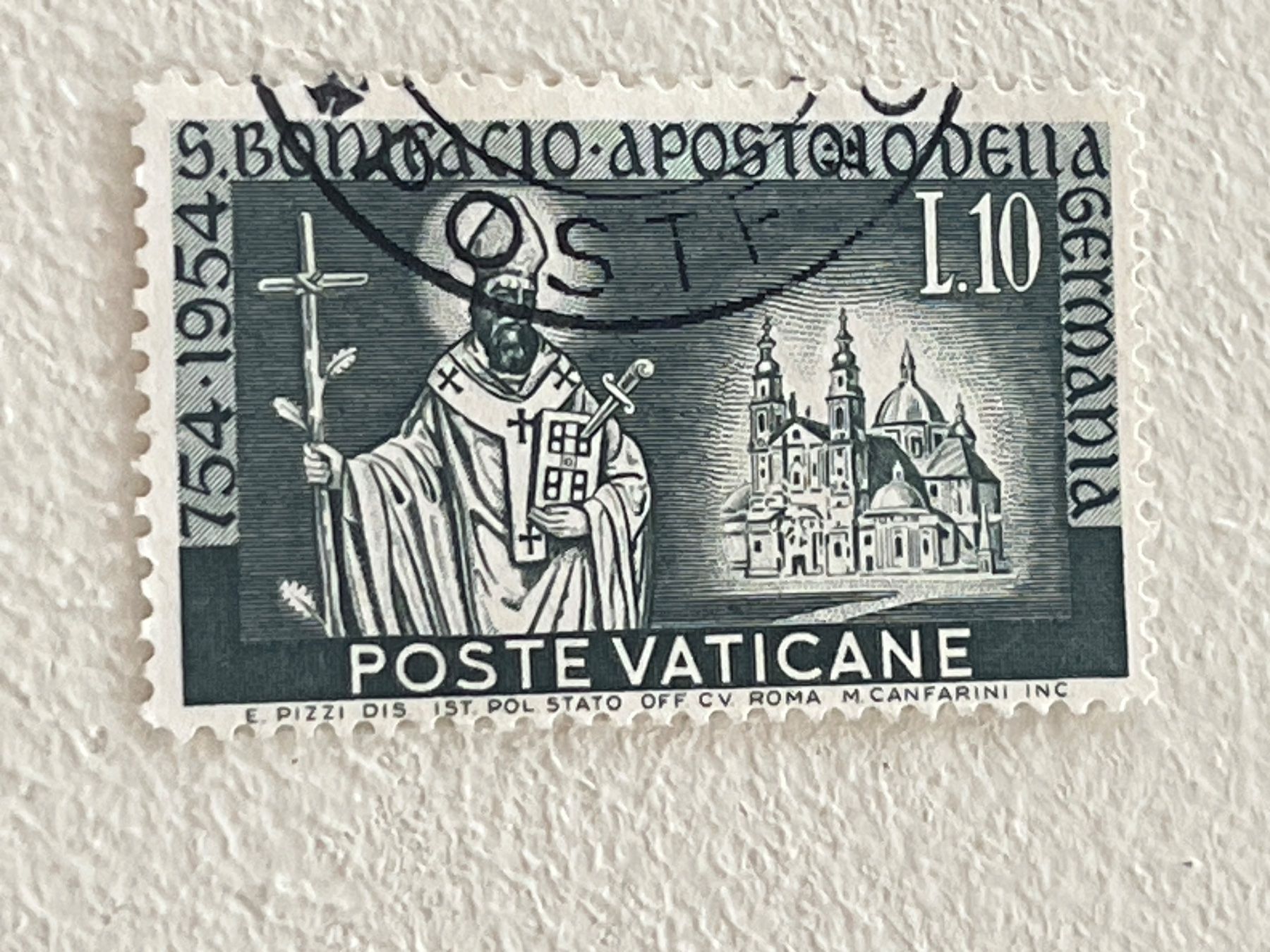 Tutti i francobolli: Briefmarke: Città del Vaticano – Usato da Chiasso venduto da AzenYa