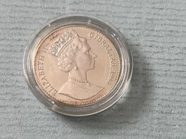Gibraltar 1 Crown 1994 - Seltenes Münze !