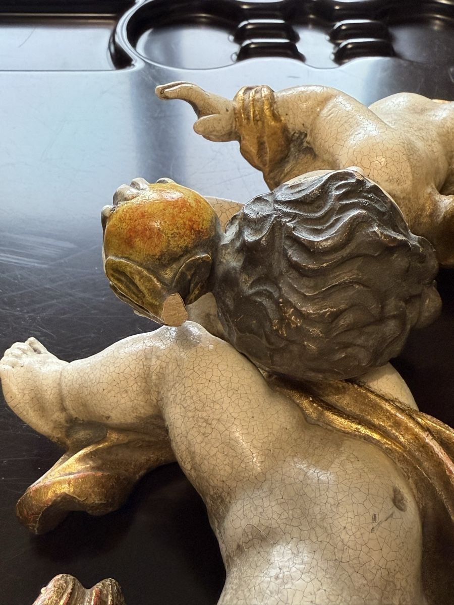 Tutte le decorazioni: Antike Engel Figuren, Wanddeko, Vintage – Usato da Aarburg venduto da Schatzaffe 4