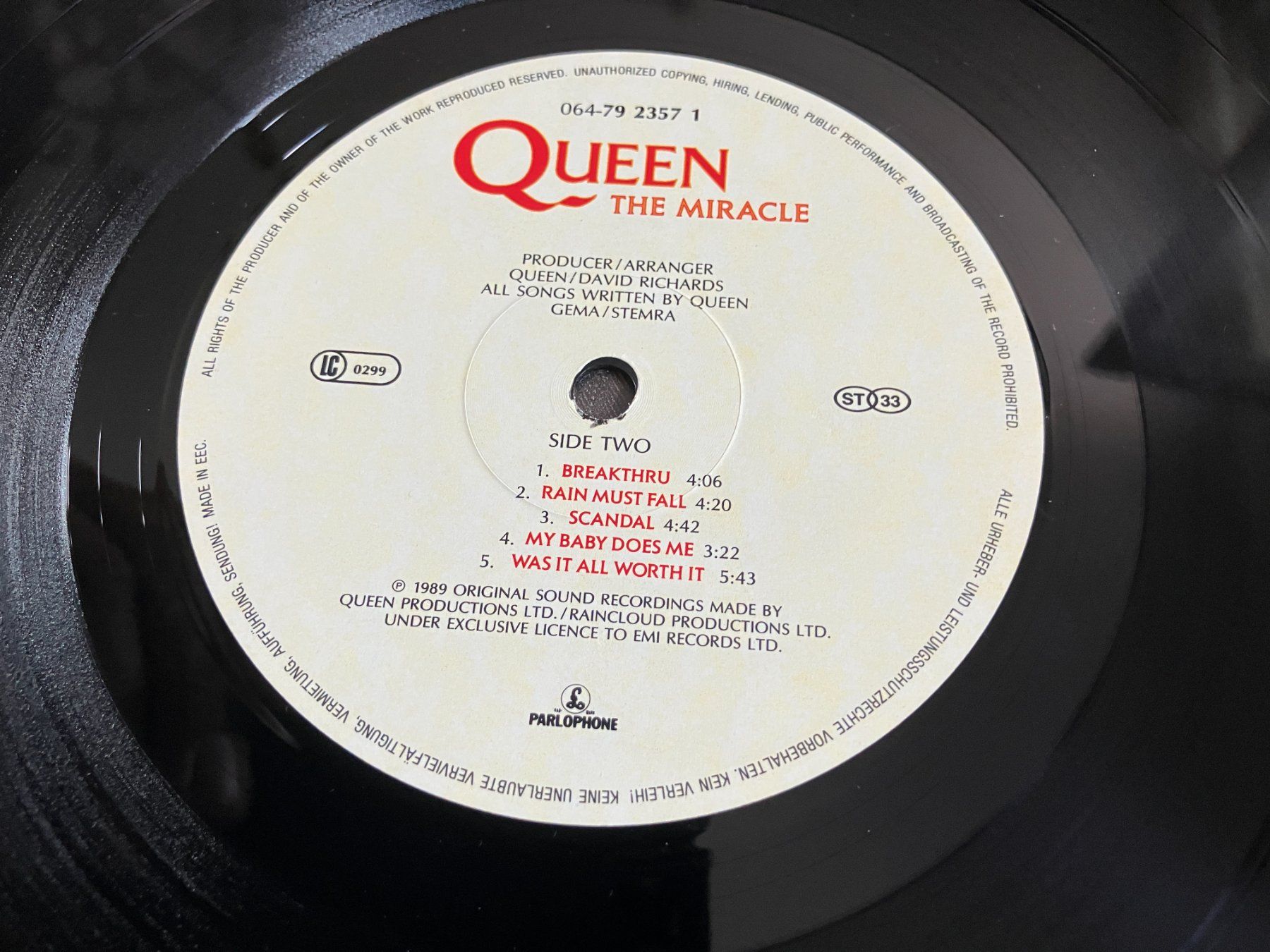 Vinyles: Queen – D'occasion à Aarwangen par Jukebox3 9
