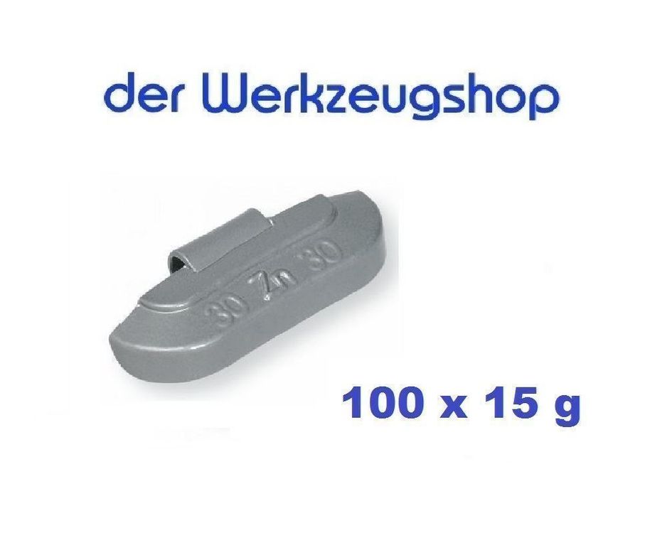 100x Auswuchtgewichte 5g - Zink Gewichte Für Alufelgen