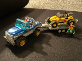 Lego City 60082 Pick-Up mit Renn-Buggy - ❗MIT PLAN WIE NEU❗