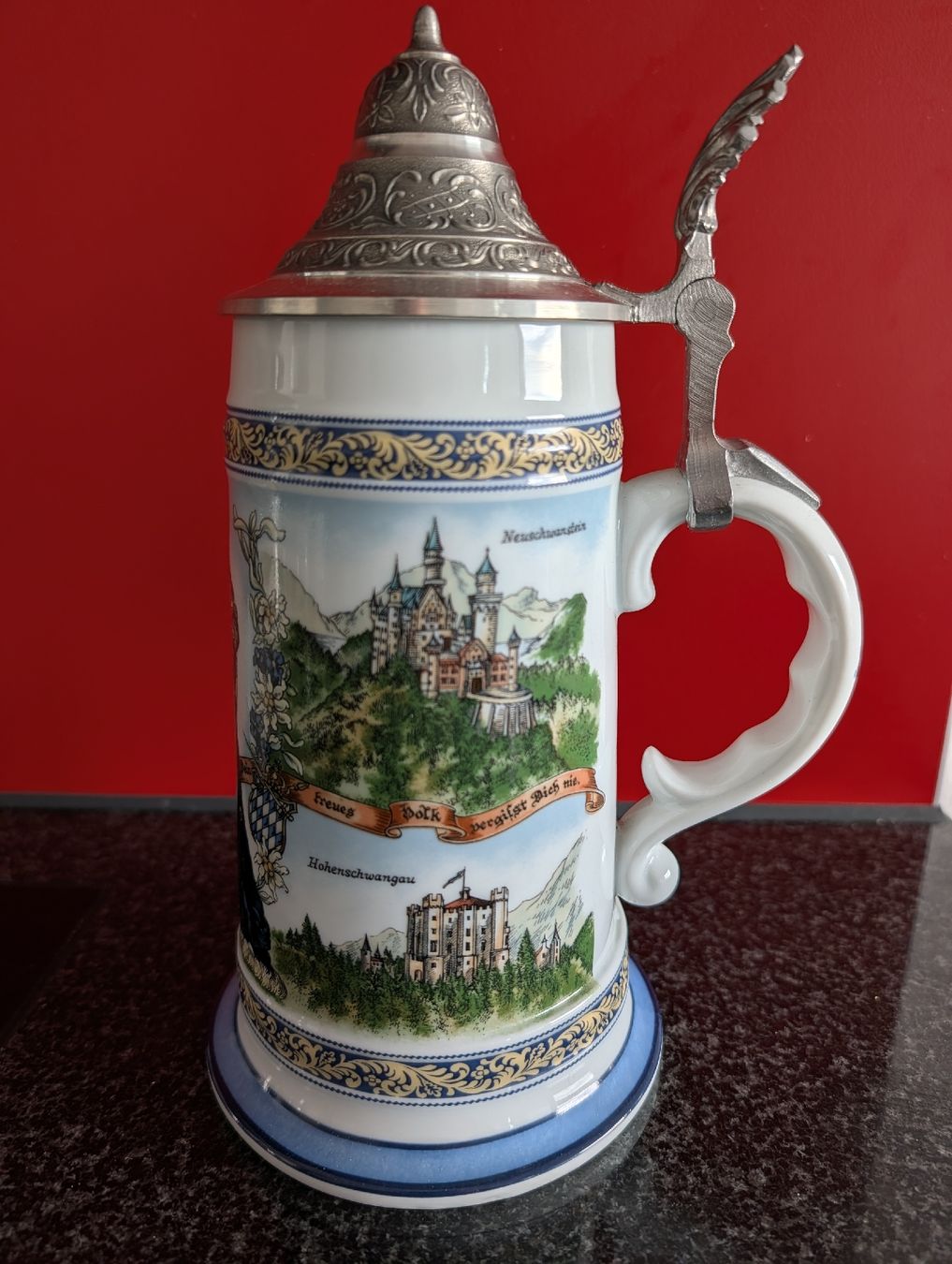 Gläser: Bierkrug König Ludwig mit Lithofania Neu – Neu (gemäss Beschreibung) aus Bern von DimiBern 2