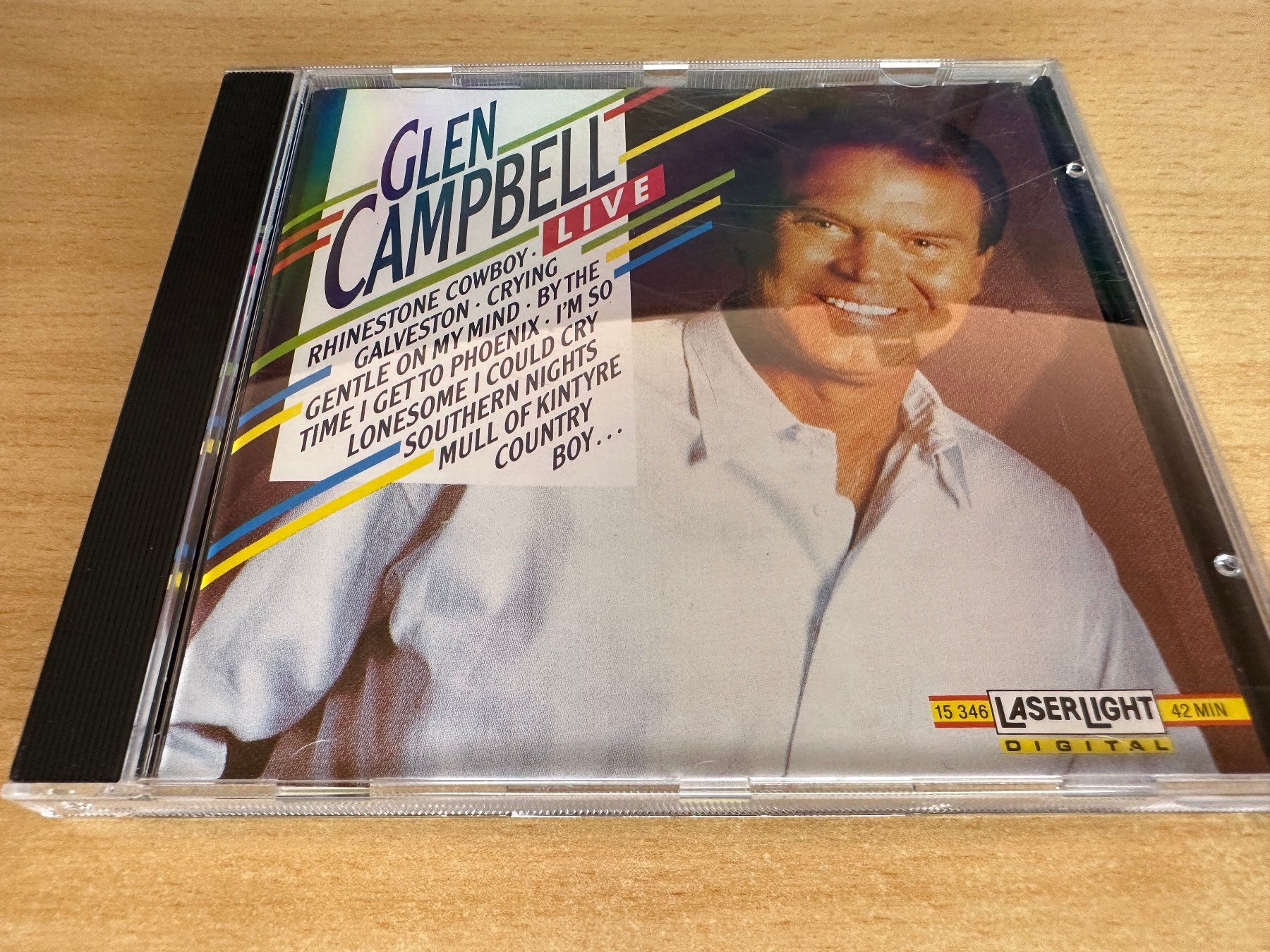 CD: A1 Campbell Glen - Glen Campbell Live – Usato da Rikon im Tösstal venduto da Alpenmutz