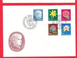 1964 - 1980  Pro Juventute  FDC  17 Sätze ERSTTAG
