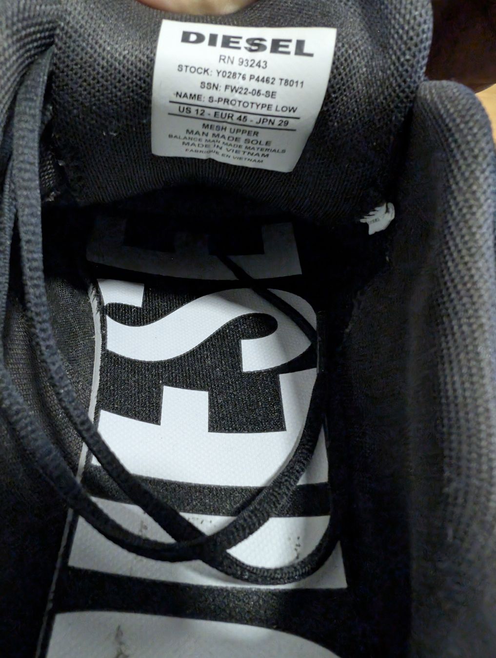 Diesel Scarpe da uomo: Diesel S Prototype Gr. 45 – Usato da Aarau venduto da MrNase 7