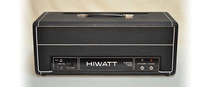 Hiwatt Amplificatori: Hiwatt Custom Slave 200 – Usato da GLAND venduto da FunkyTime