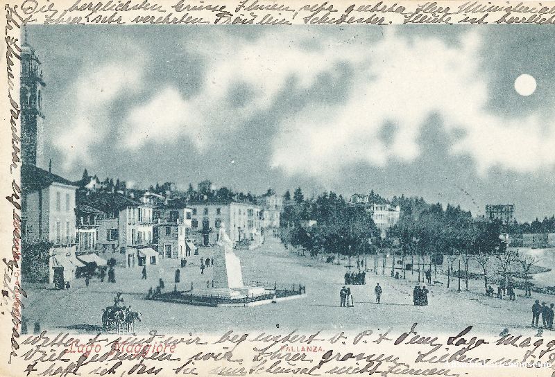 Cartoline postali: Pallanza - Lago Maggiore + c1899 – Usato da Emmenbrücke venduto da teestube