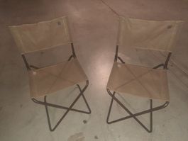 2 chaises de camping pliable Lafuma