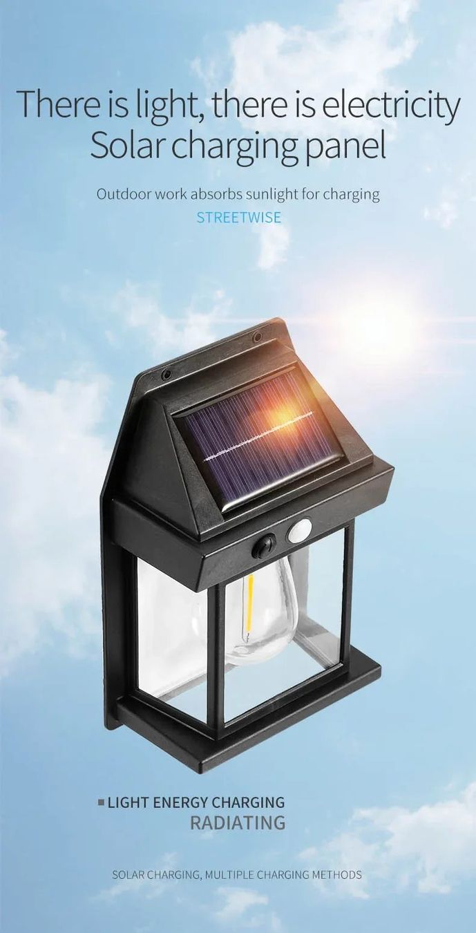 Lampade: NEU Solar Wandleuchte Sensor / Lampe murale solaire – Nuovo e nell'imballaggio originale da Isérables venduto da Wishlist 4