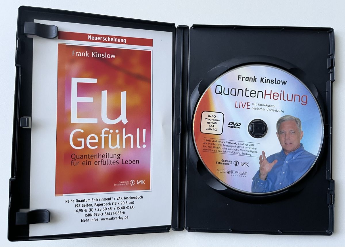 Tutti i DVDs: Frank Kinslow  / Quanten - Heilung DVD – Usato da Lohn-Ammannsegg venduto da panywa 2
