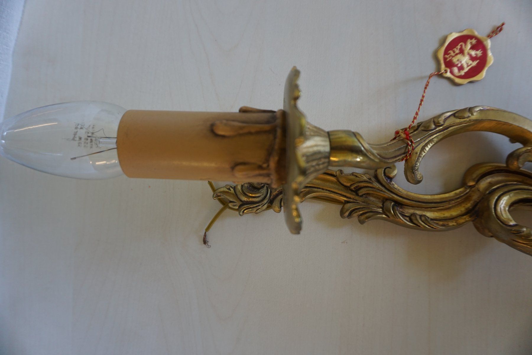 Lampade: Wandleuchte Barock, Bronze – Nuovo (secondo la descrizione) da Giswil venduto da sowo60 2