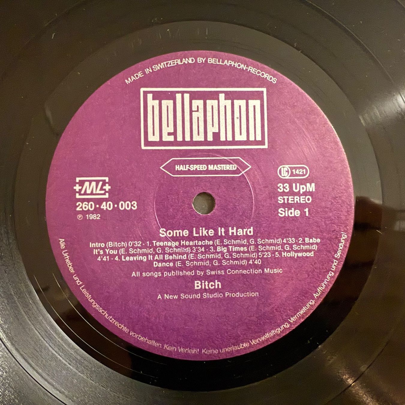 Dischi in vinile: BITCH - SOME LIKE IT HARD – Usato da Zürich venduto da fehlton 3