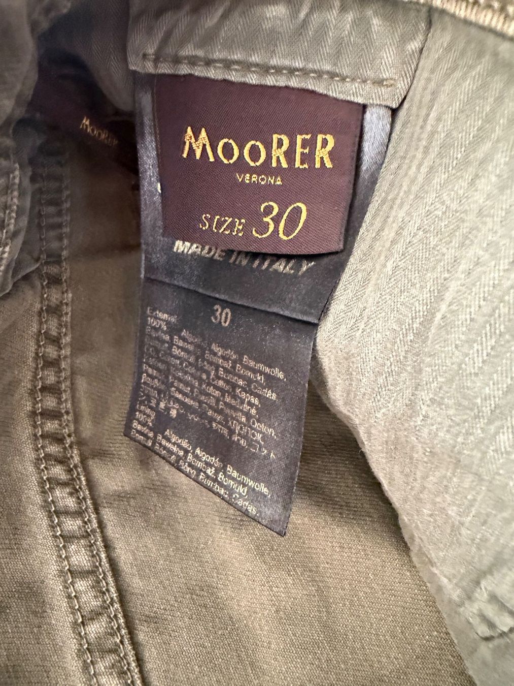 Jeans: Moorer Jeans Hose (Gr. 30) – Usato da Oberägeri venduto da tim_9wpf 5