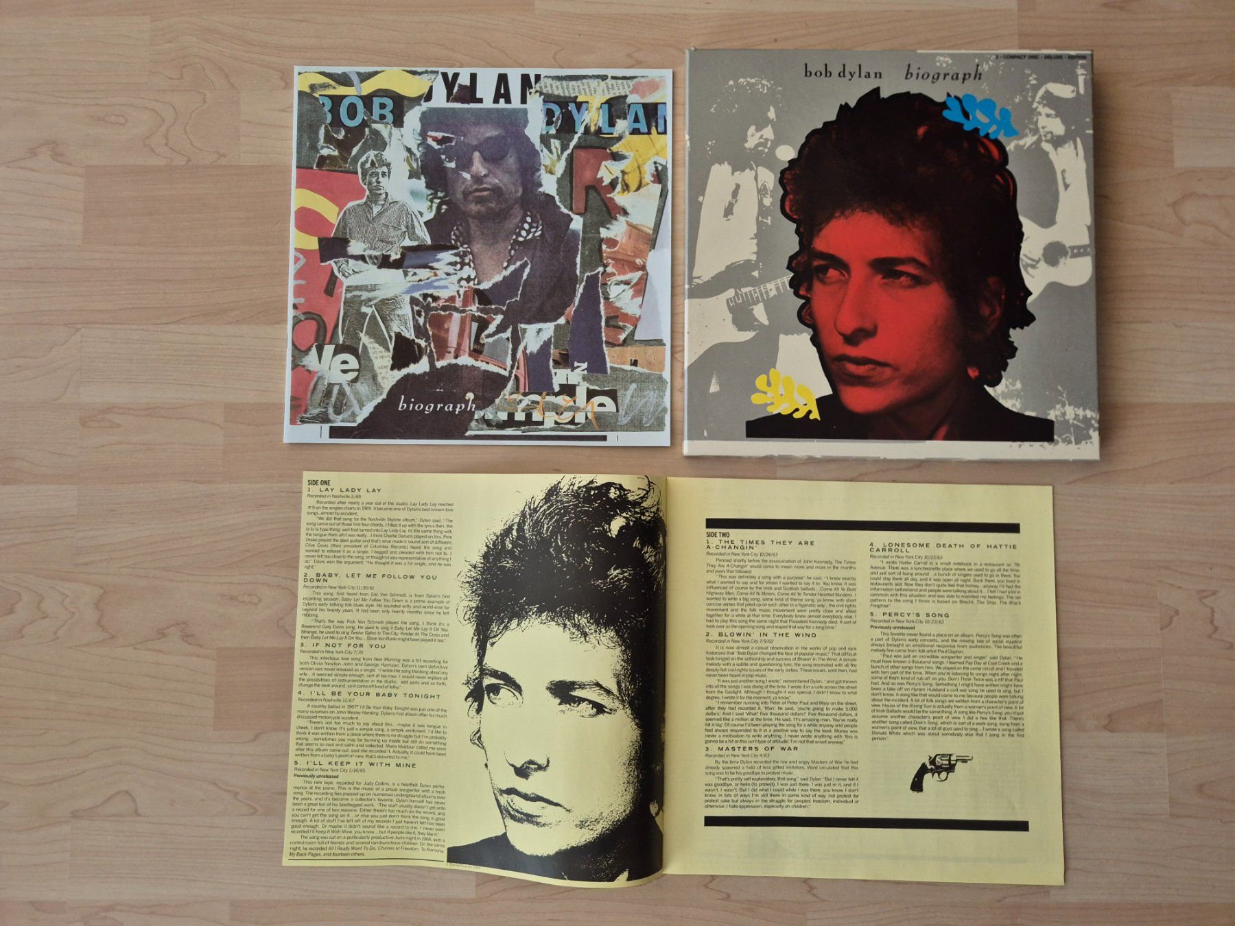 CD: Bob Dylan - Biograph, 3 CD-Box Set Deluxe Edition – Usato da Ostermundigen venduto da Foghat01