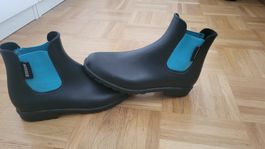 Gummistiefel Steeds schwarz blau guter Zustand Grösse 36