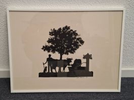 Scherenschnitt Bild