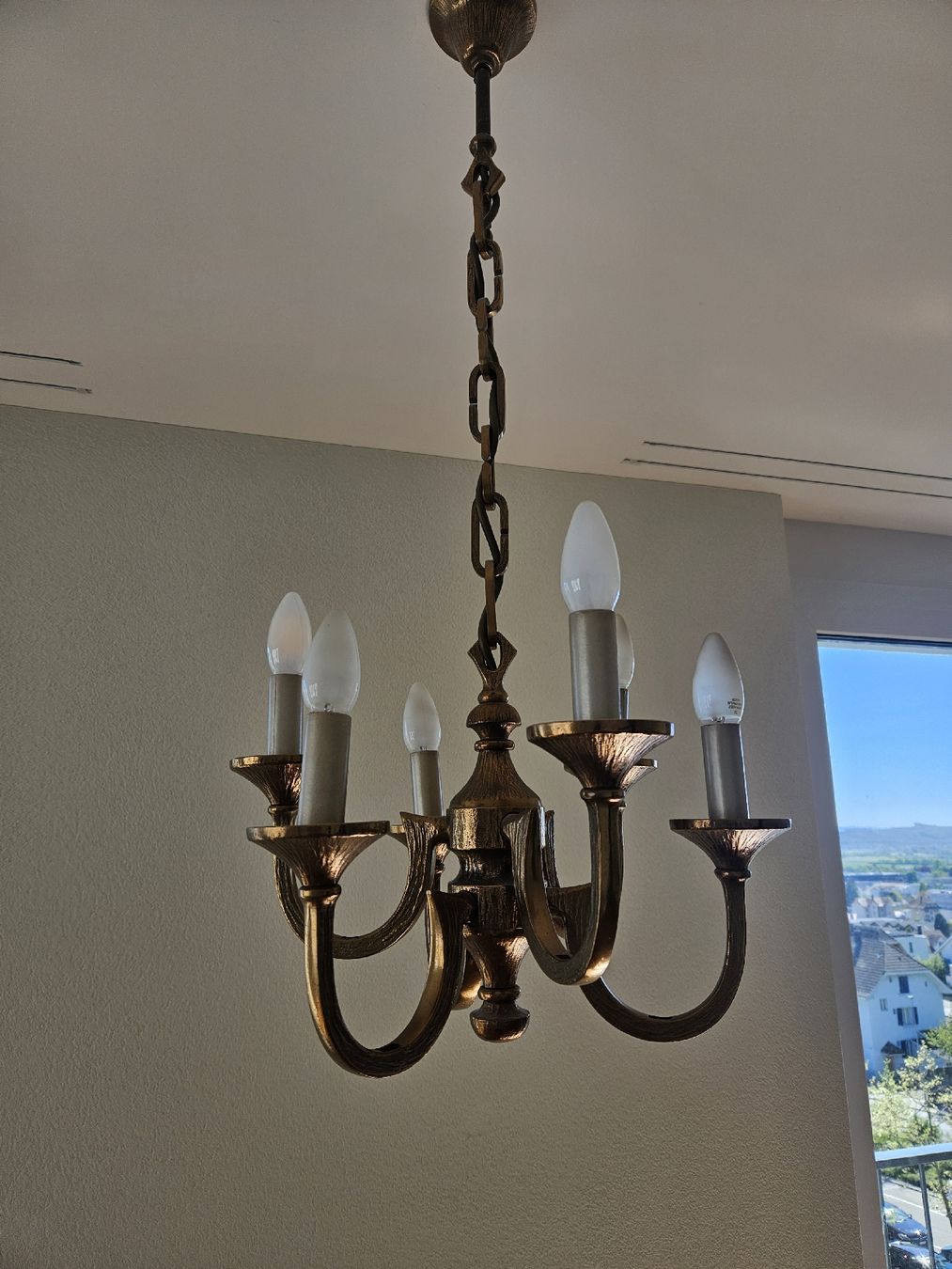 Lampadari & plafoniere: Kronleuchter Massiv Guss – Usato da Grenchen venduto da sch_p6ll 1