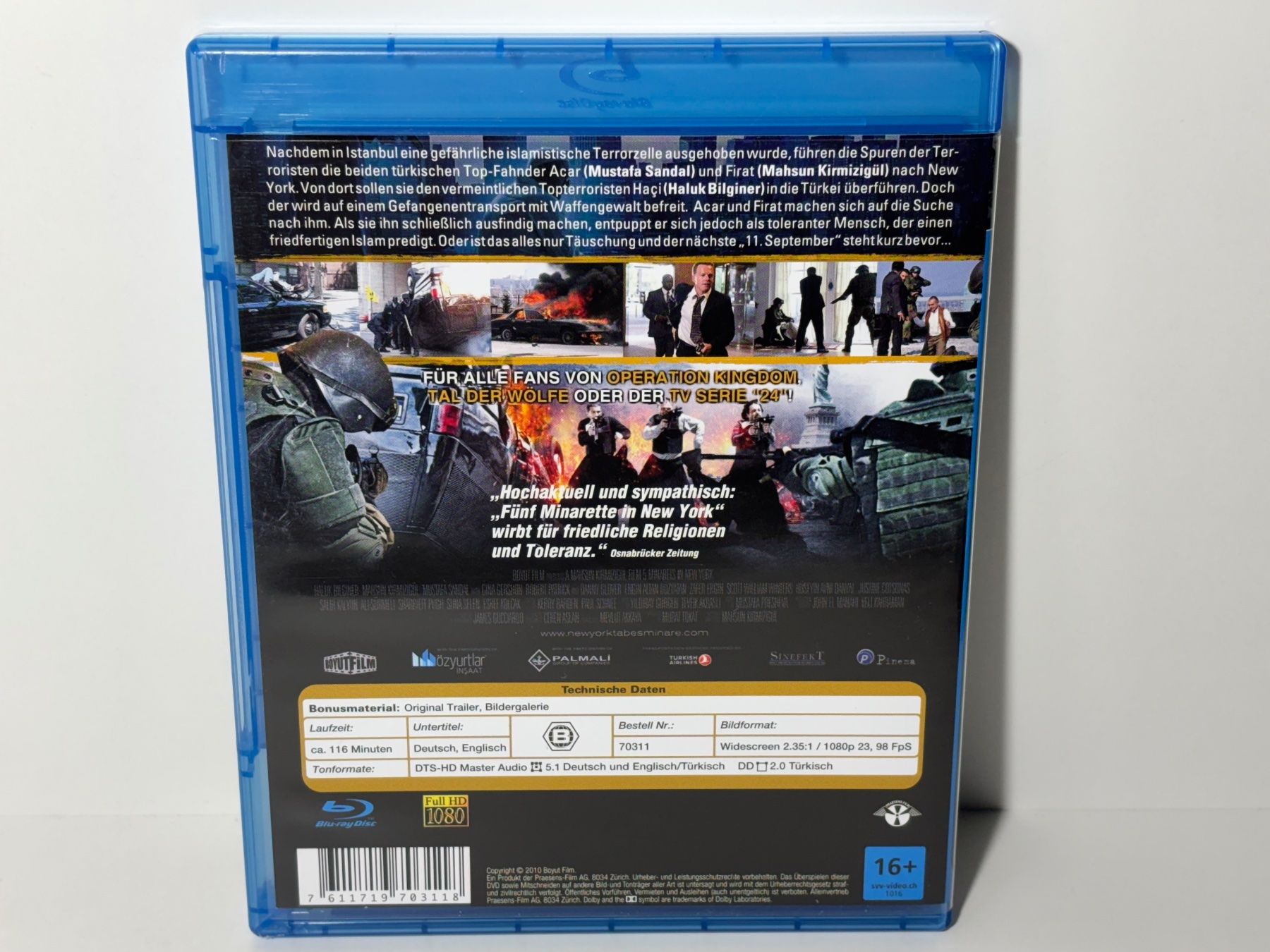 Alle DVDs: Fünf Minarette in New York Blu Ray – Gebraucht aus Wilderswil von Sstriker 1