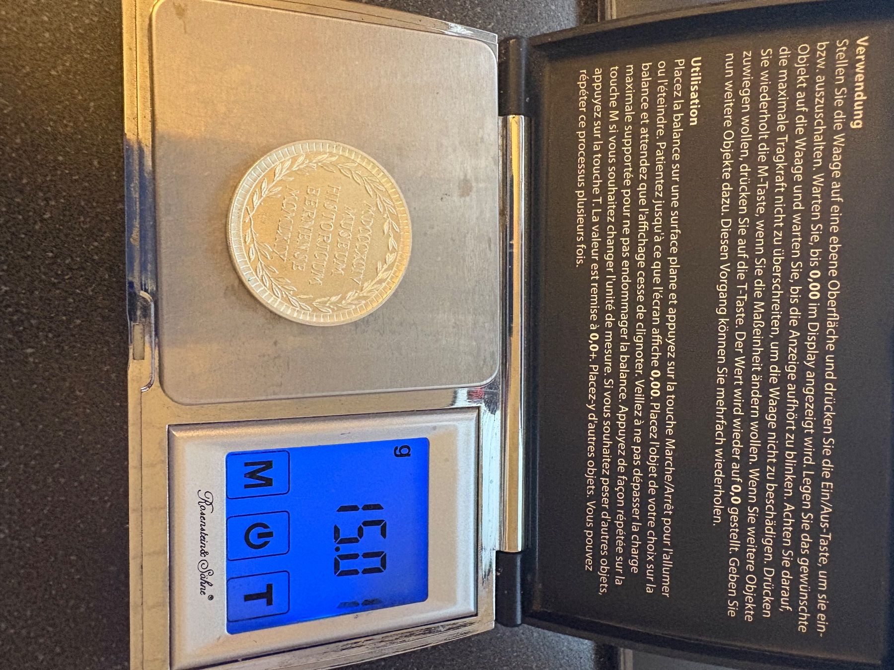 Medaglie: Silbermedaille 75 j Museum – Usato da Murten venduto da Tzaugg 3