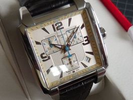 TISSOT QUADRATO quarz chrono beige