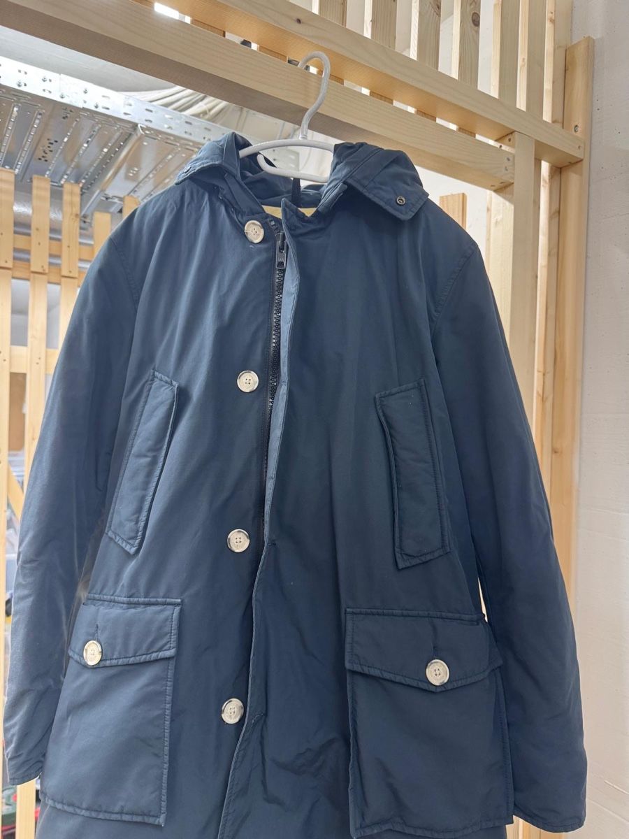 Woolrich Giacche: Woolrich Winterjacke Dunkelblau – Usato da Kriens venduto da DaFritzl