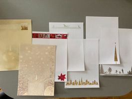 Weihnachts Designe Schreibpapier
