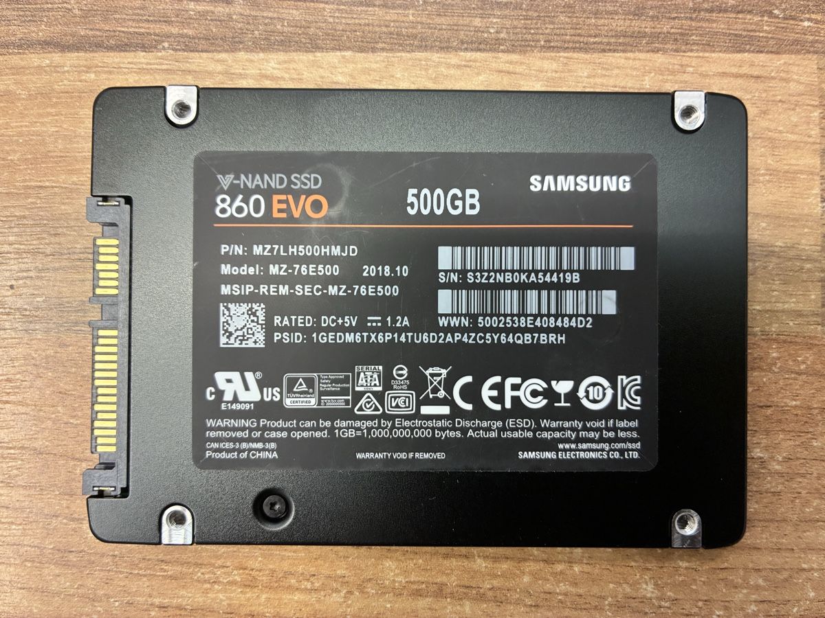 Samsung Dischi rigidi: SSD Hardisk 860 Evo – Usato da Langnau b. Reiden venduto da MacGuinness