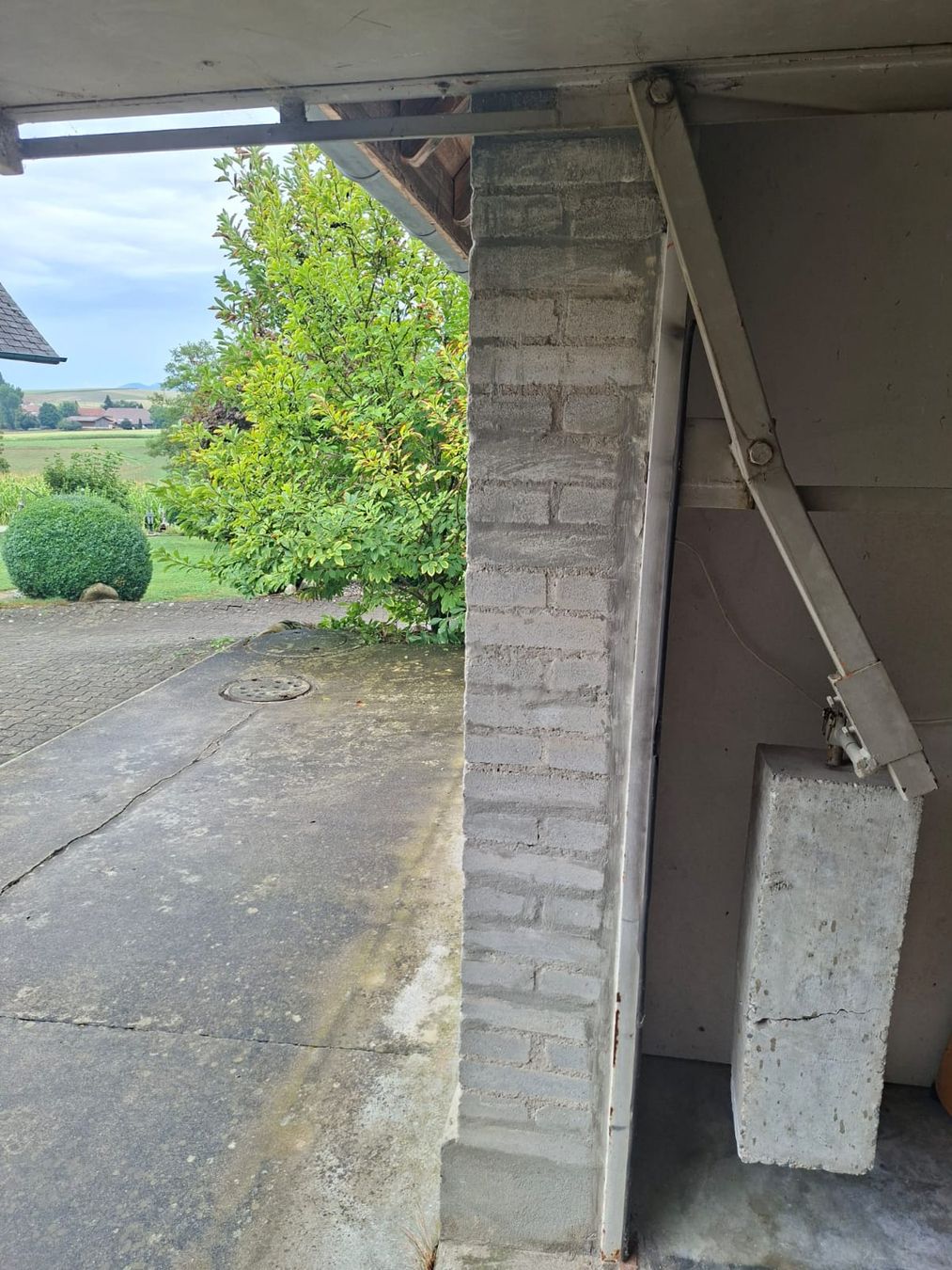 Porte: Garagentor Metall mit Rostspuren – Usato da Bern venduto da Maikaefer10 3
