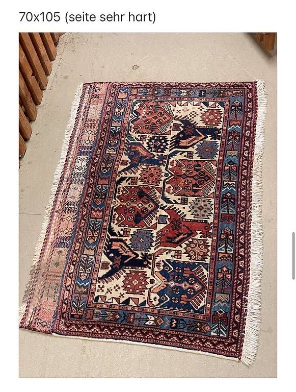 Teppiche: Orientteppich Iran Afshar 70x105 cm – Gebraucht aus Kriens von minuB