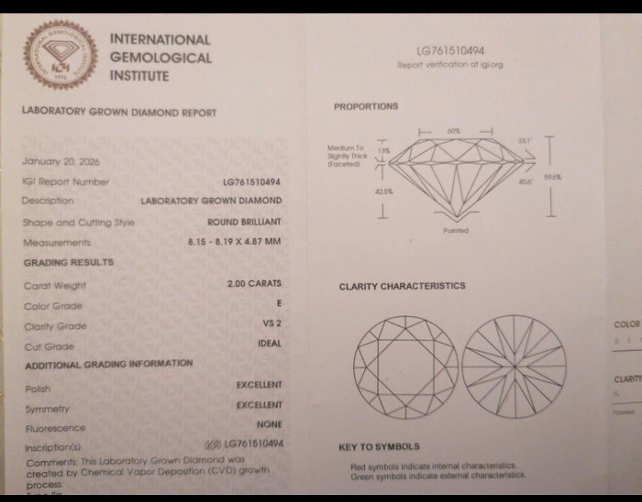 Orecchini pendenti & Orecchini a lobo: Boucles d or 4 carats en or blanc – Nuovo (secondo la descrizione) da Genève venduto da lka_65gh 3