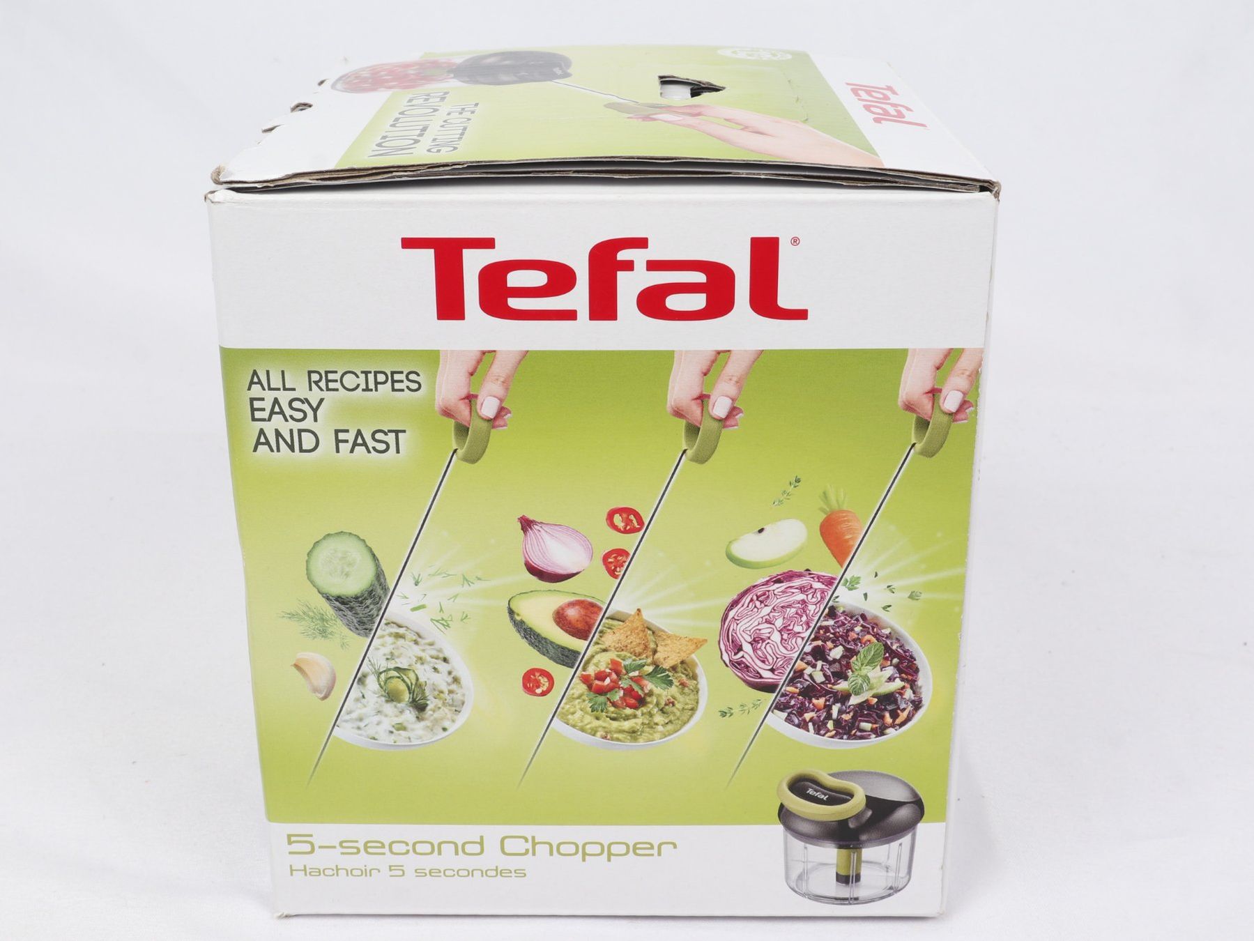 Tefal Elettrodomestici da cucina: TEFAL 5 Secconds Chopper – Nuovo (secondo la descrizione) da Steinen venduto da Restwert_Steinen 7
