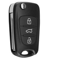 3-Tasten Autoschlüsselhülle 1 Stück für Hyundai Kia