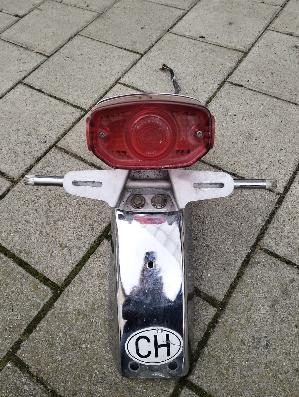 Yamaha Tutti i ricambio per moto: Schutzblech hinten Yamaha RD 125 1E7 – Usato da Ossingen venduto da Challenger74