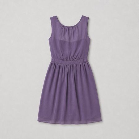 edles Kleid in Violett Gr 8 / 36 TEVOLIO