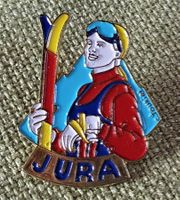 B737 - Pin Skifahrerin Jura C. Jouaire