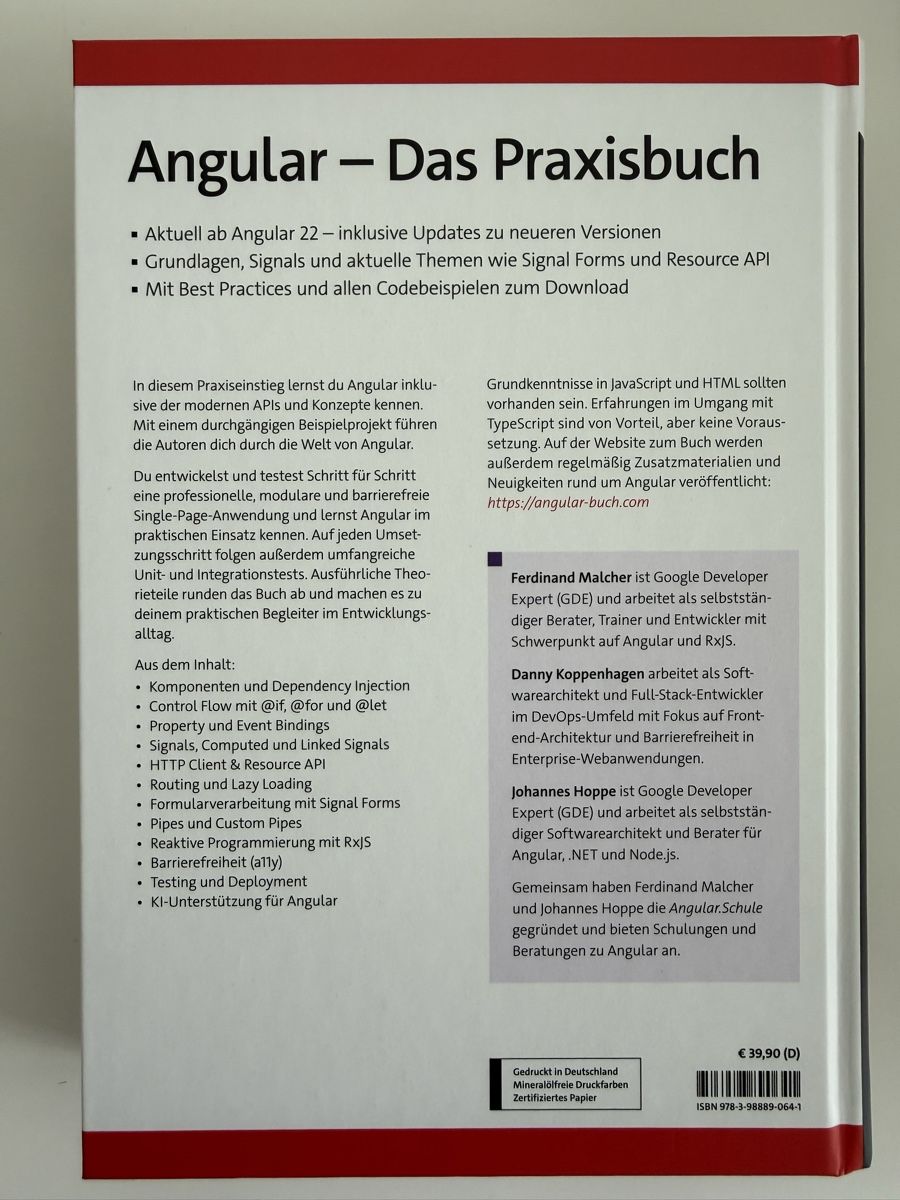 Bücher: Fachbuch Angular Das Praxisbuch von Malcher neuwertig – Neu (gemäss Beschreibung) aus Appenzell von son_q9b5 1