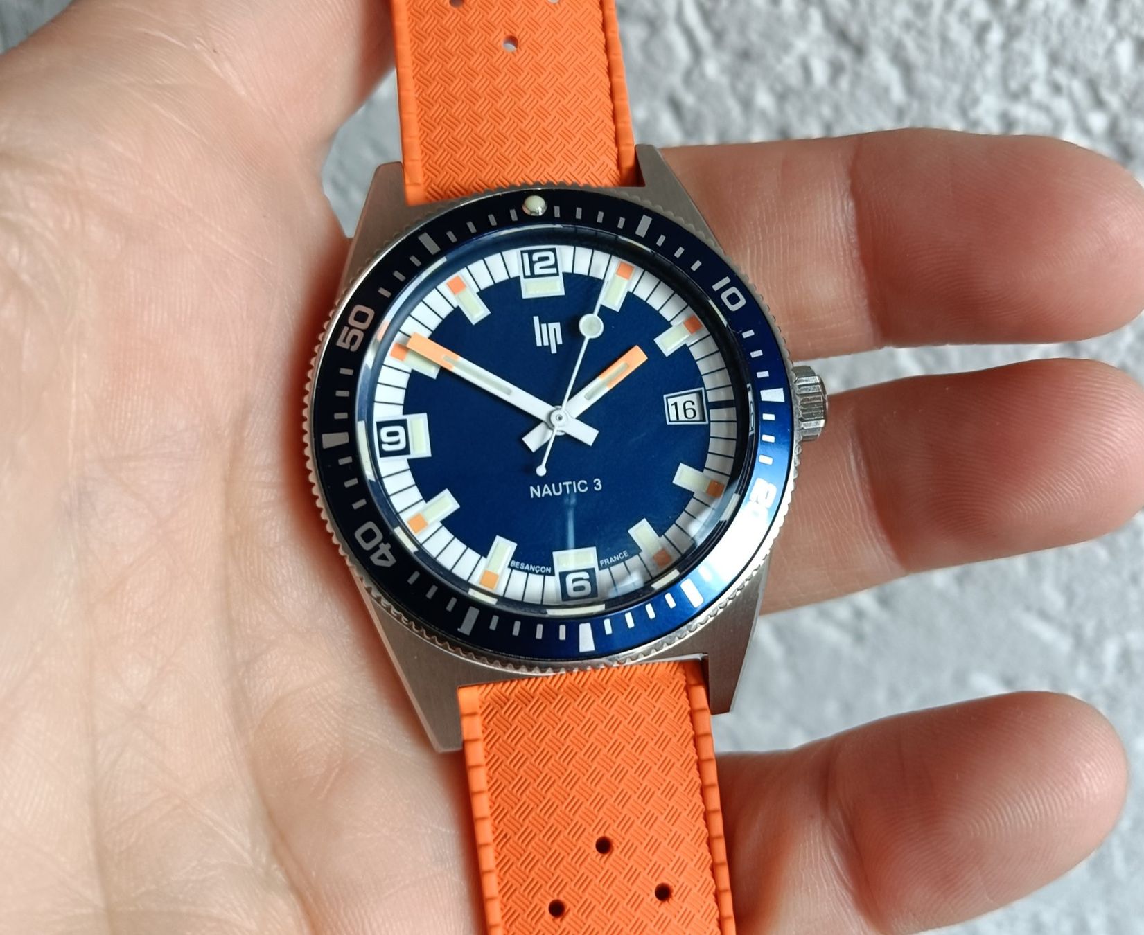 Lip Orologi: Lip Nautic 3 - La Joux-Perret G100 - Full Set – Usato da Fribourg venduto da Vintage_Collector 7