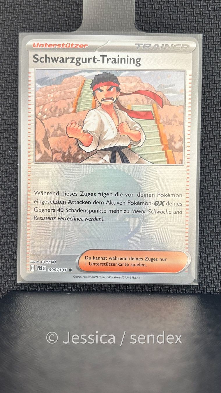 Pokémon Sammelbilder & Trading cards: Schwarzgurt-Training PokeBall (098/131) – Neu (gemäss Beschreibung) aus Herisau von jes_q9mj