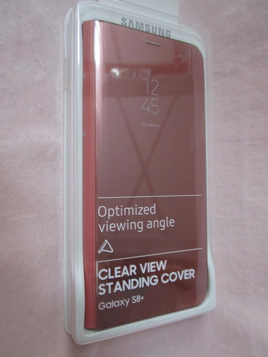 Cover & Protezioni schermo: Orig. Samsung LED-View Cover S8+ pink – Nuovo e nell'imballaggio originale da Eschenbach SG venduto da brocarte 6
