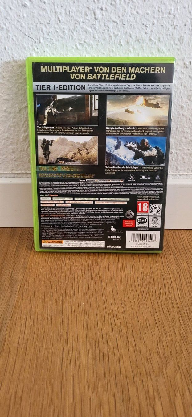 Microsoft Spiele: Xbox 360 - Medal of Honor – Gebraucht aus Münsingen von DigitaleSpielecke 1