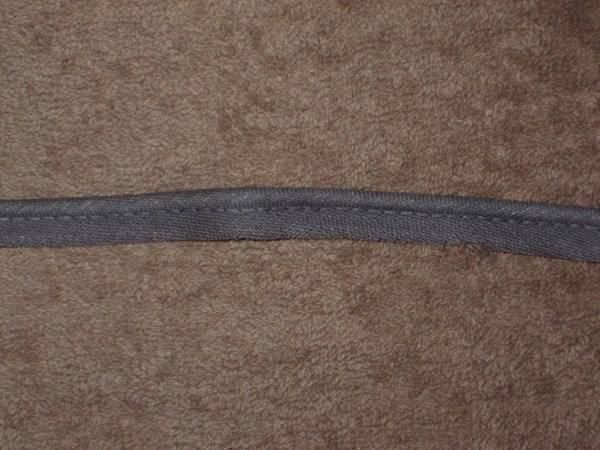 Nastri decorativi: Paspelband Baumwolle grau 10mm breit – Nuovo e nell'imballaggio originale da Füllinsdorf venduto da Schlupp 1