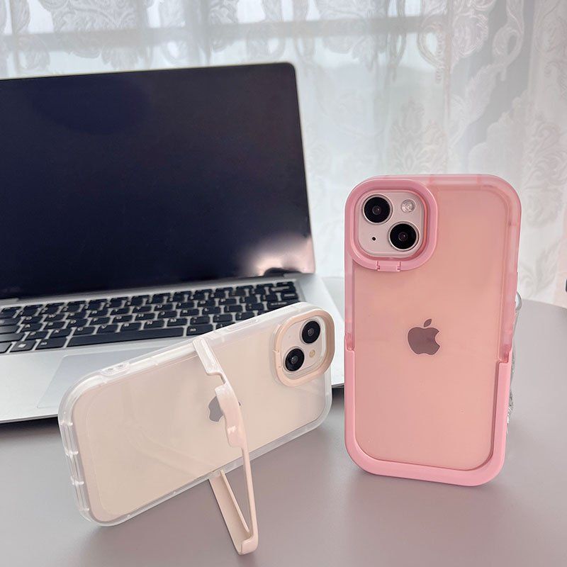 Cover & Protezioni schermo: Transparent, iPhone 15Pro Max, Dual Stand Protection Case – Nuovo e nell'imballaggio originale da Gattikon venduto da Sarahs_Schatzkammer 1