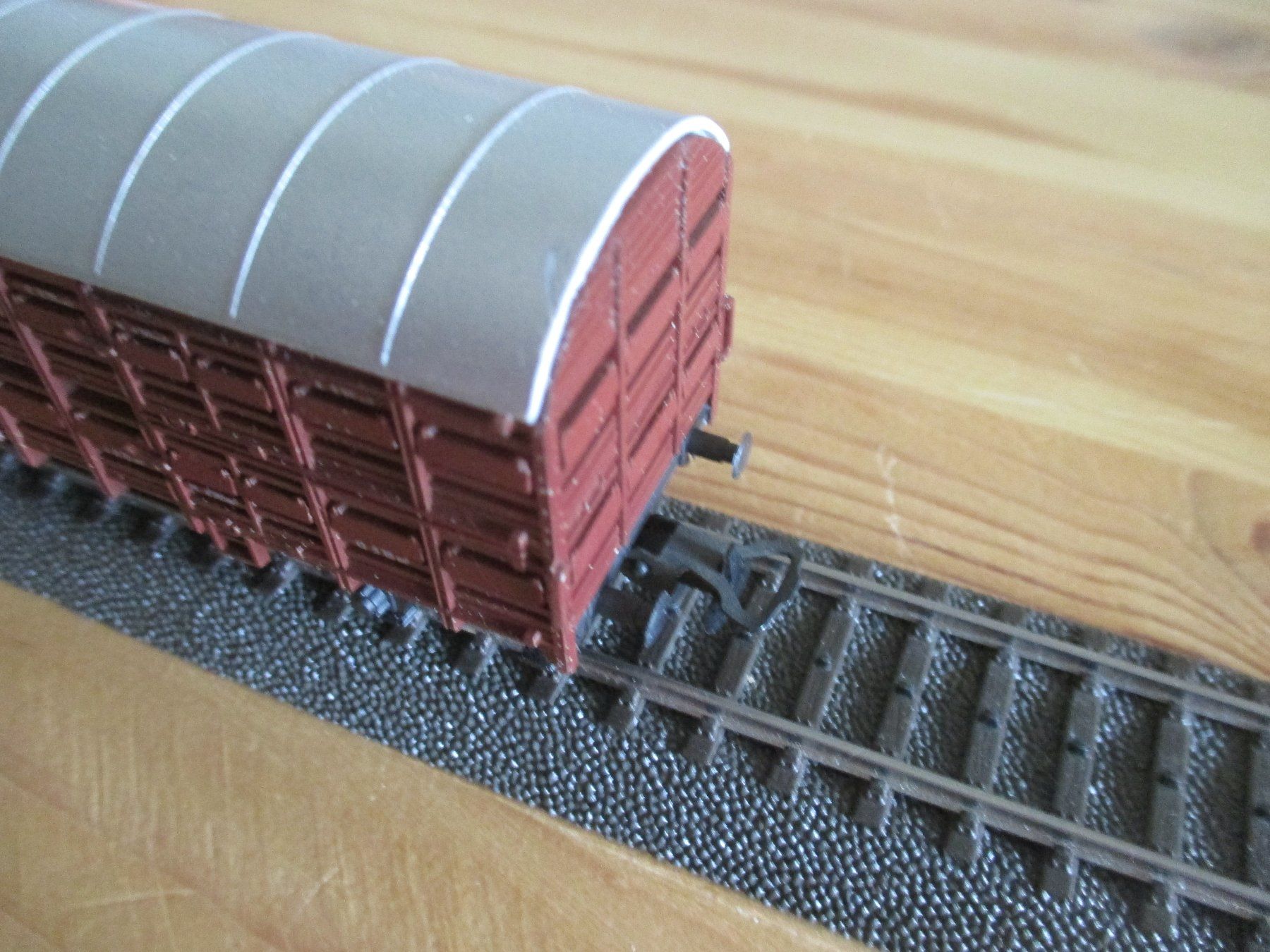 Roco Modellini di ferrovie: Roco H0 DC DB Kleinviehwagen – Usato da Breitenbach venduto da anti11 1